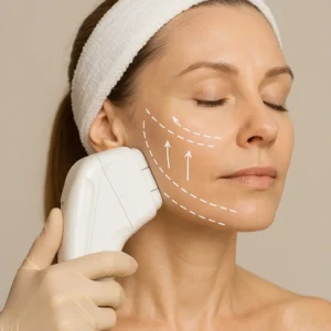 Woman having HI-FU to reduce wrinkles call LA LIPO Warminster Now!