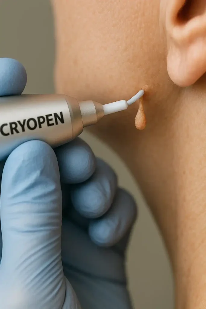 Cryopen for skin tags removal Warminster speak to our team today!