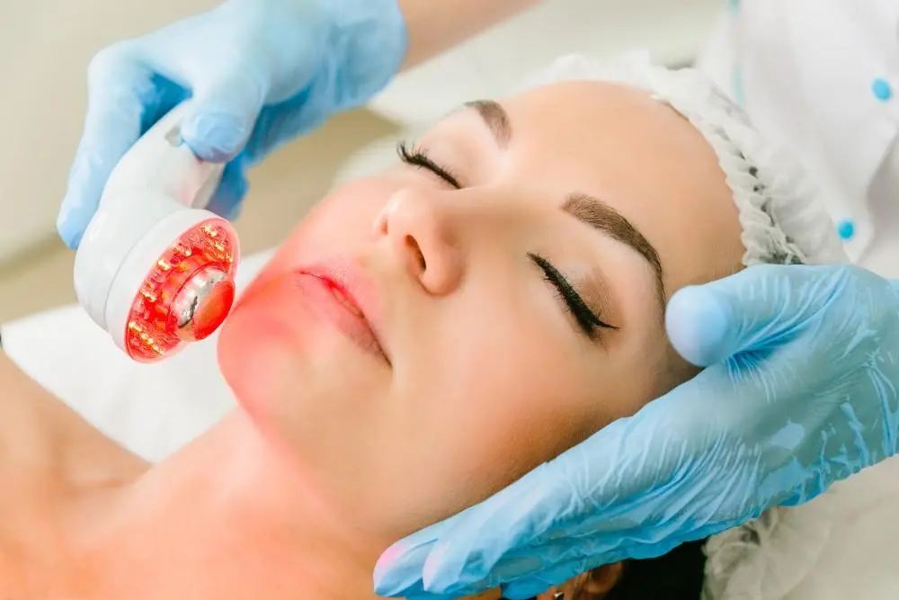 woman having non-surgical Morph8 treatment Warminster