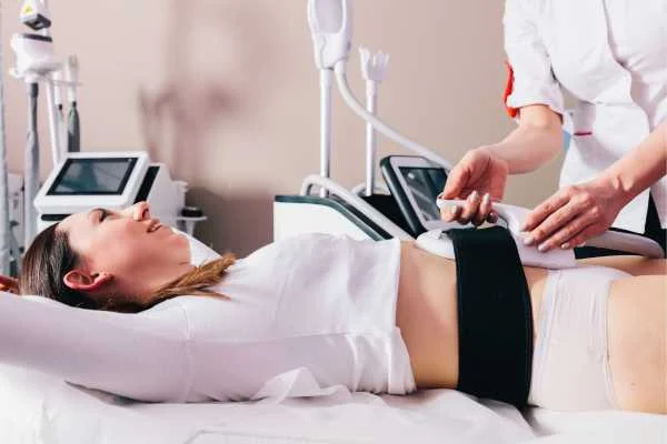 woman having body sculpting to help improve her body image and her mental health Warminster