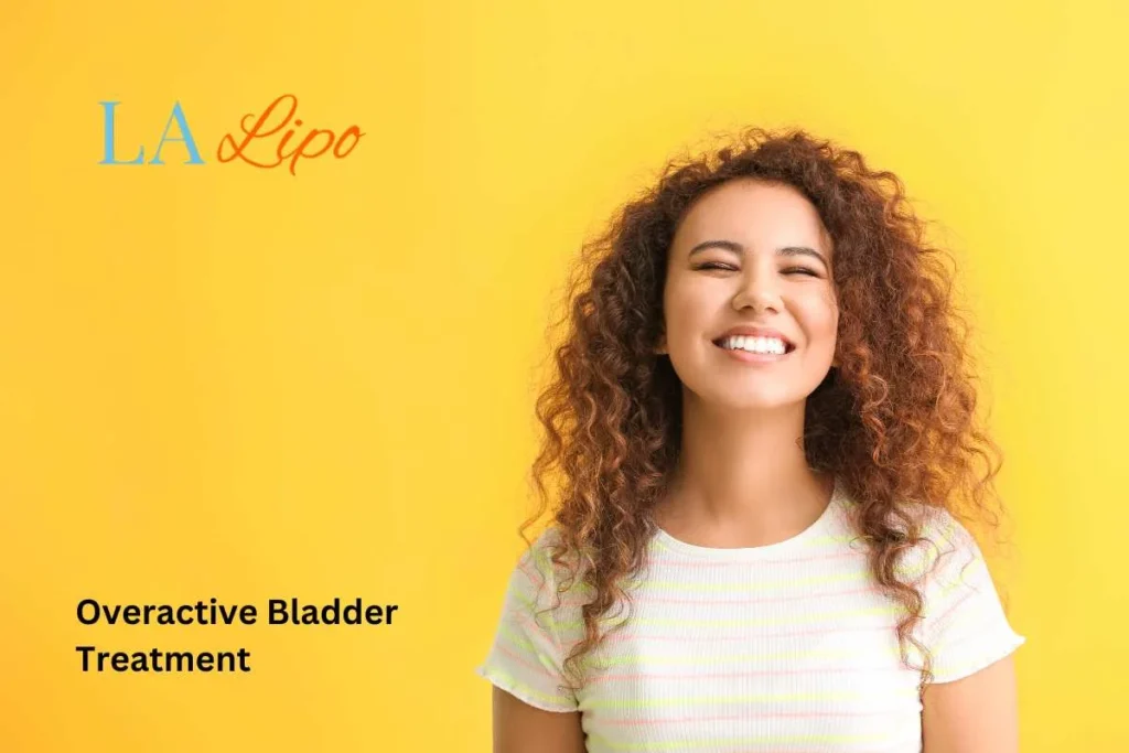 woman smiling about overactive bladder treatment Warminster solutions