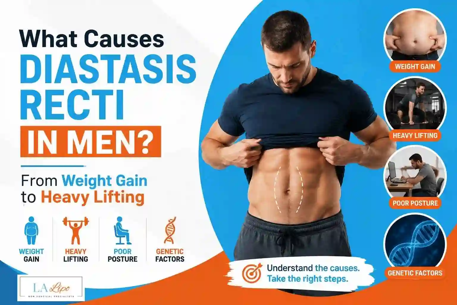 What Causes Diastasis Recti in Men? From Weight Gain to Heavy Lifting Warminster